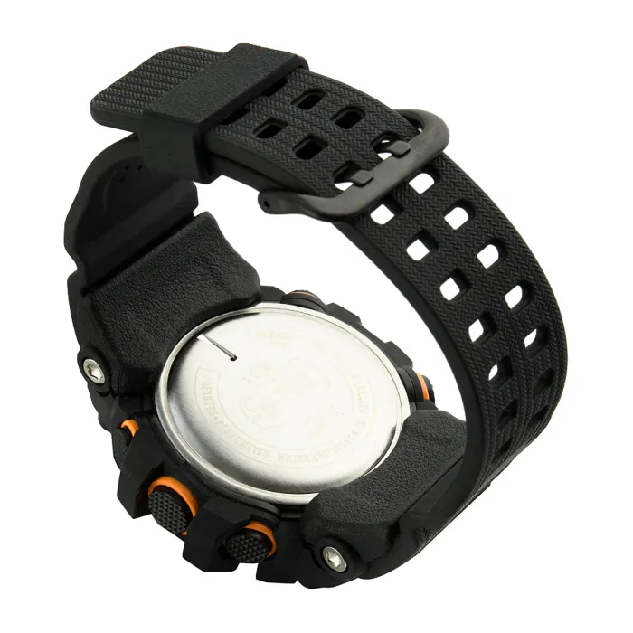 M-Tac® Taktische Uhr Adventure Schwarz/Orange