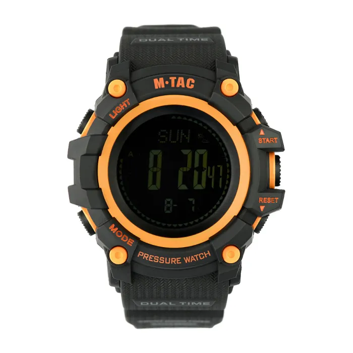 M-Tac® Taktische Uhr Adventure Schwarz/Orange