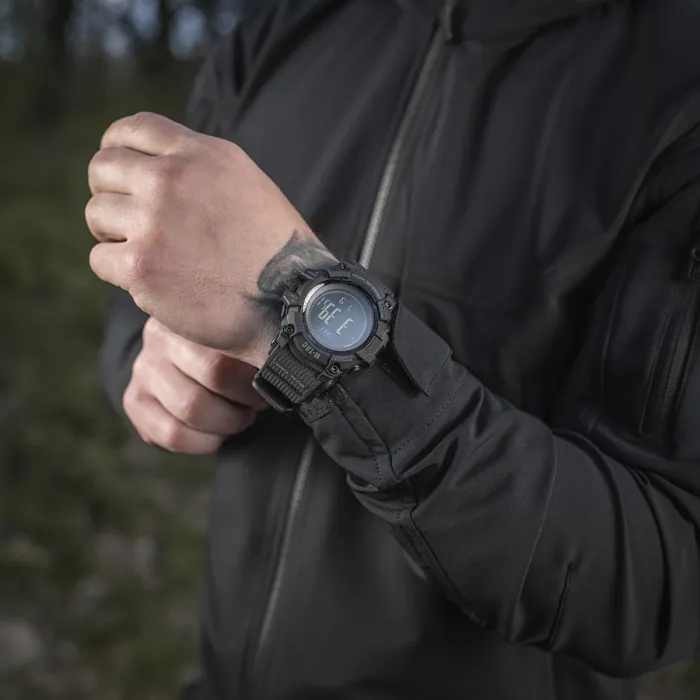 M-Tac® Taktische Uhr Adventure Schwarz