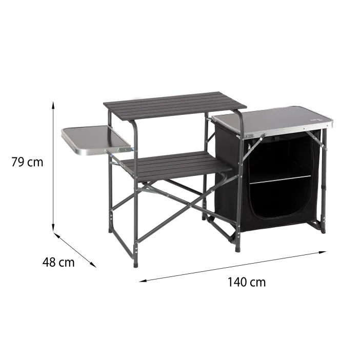 NC3040 Campingschrank ohne Windschutz Nils Camp