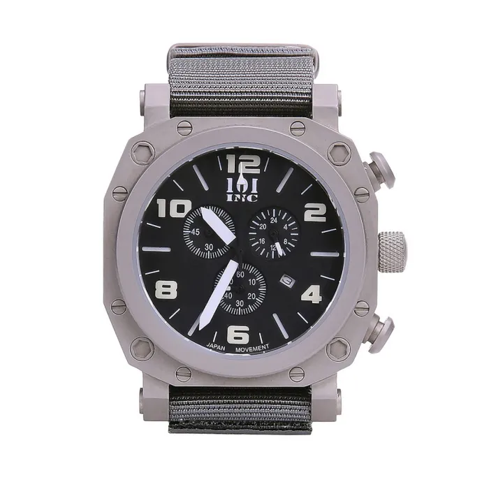 Uhr Special Ops von 101 INC mit Nylonband und Koffer